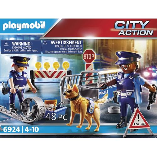 플레이모빌 Playmobil 6924 City Action Police Roadblock