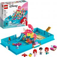 LEGO Disney Ariel’s Storybook Adventures 43176 Creative Little Mermaid Building Kit, New 2020 (105 Pieces)