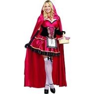 Dreamgirl Womens Plus-Size Little Red Riding Hood Costume