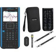 [아마존베스트]Texas Instruments Ti Nspire CX II CAS Graphing Calculator + Guerrilla Zipper Case + Essential Graphing Calculator Accessory Kit, Black (Blackk)