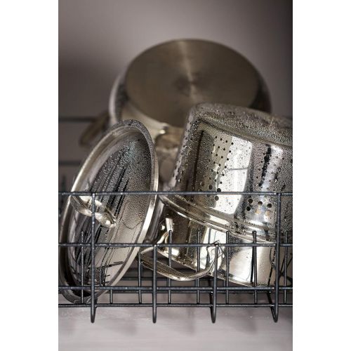  All-Clad 4703-ST Stainless Steel Dishwasher Safe Universal Steamer Insert Cookware, 3-Quart, Silver - 8701004547