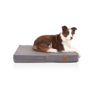 Laifug Orthopedic Memory Foam Dog Bed with Durable Water Proof Liner and Removable Washable Cover