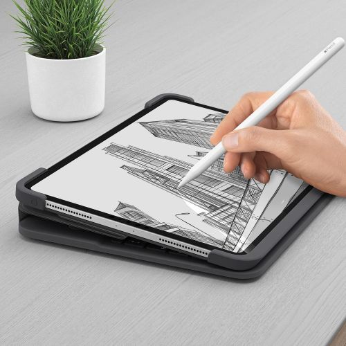 로지텍 Logitech Slim Folio Pro iPad Pro 12.9-inch (3rd gen) Keyboard case with Integrated Backlit Bluetooth Keyboard (only for iPad Pro 12.9-inch 3rd gen)