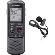 [아마존베스트]Sony Digital Voice Recorder ICD-PX Series, with Built-in Mic and USB, 4GB Memory, Noise Cut for Noise-Free Recordings, Includes A NeeGo Lavalier Lapel Mic