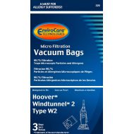 EnviroCare Replacement Micro Filtration Vacuum Bags Designed to Fit Hoover Type W2 WindTunnel 2 Uprights 3 Pack