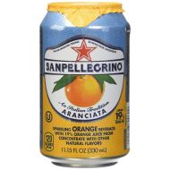 San Pellegrino Sparkling Fruit Beverages, Aranciata/orange, 24 Count