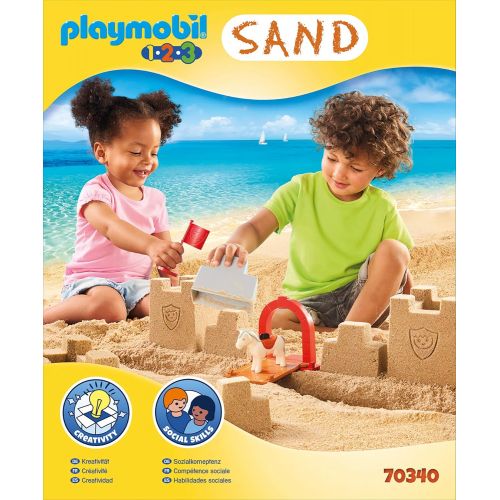 플레이모빌 PLAYMOBIL Knights Castle Sand Bucket 70340 Sandplayset with Figure