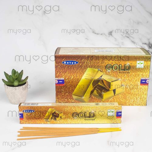  인센스스틱 Satya Nag Champa Gold incense sticks-12packs x 15grams (6)