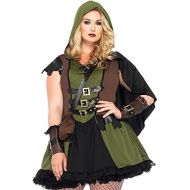 Leg Avenue Womens Plus-Size 3 Piece Darling Robin Hood