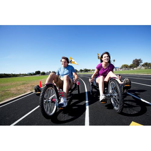  Mobo Cruiser Mobo Shift 3-Wheel Recumbent Bicycle Trike. Worlds 1st Reversible Adult Tricycle Bike