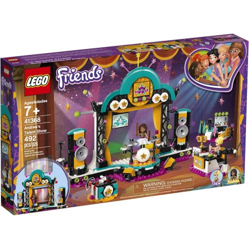  LEGO Friends Andrea’s talent Show 41368 Building Kit (429 Pieces) (Discontinued by Manufacturer)