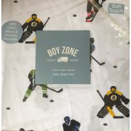 Boy Zone boy zone HOCKEY PLAYERS cotton sheet set - TWIN SIZE