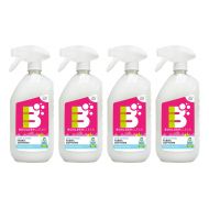 Boulder Clean Fabric Softener Dryer Spray, Mountain Meadow, 28 oz (Pack 4)