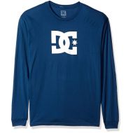 DC Mens Star Long Sleeve Logo Tee Shirt