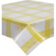 Freckled Sage Oilcloth Products Freckled Sage Corn Flower Yellow Oilcloth Tablecloth You Pick the Size