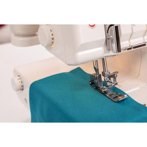 싱거 SINGER | Professional 14T968DC Serger Overlock with 2-3-4-5 Stitch Capability, 1300 Stitches per minute, & Self Adjusting - Sewing Made Easy