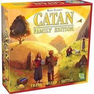 CATAN Family Edition Board Game Family Board Game Board Game for Adults and Family Adventure Board Game Ages 10+ For 3 to 4 players Average Playtime 60 minutes Made by Catan Studio