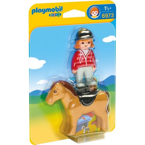 플레이모빌 Playmobil Equestrian with Horse