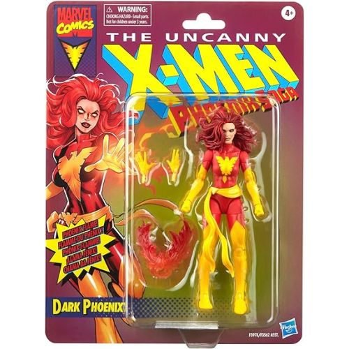 마블시리즈 Marvel Legends Series X-Men Classic Dark Phoenix 6-inch Action Figure Toy,for 4+ Years, 3 Accessories