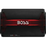 BOSS Audio Systems PF2600 Phantom 2600 Watt, 4 Channel, 2 4 Ohm Stable Class AB, Full Range, Bridgeable, Mosfet Car Amplifier with Remote Subwoofer Control