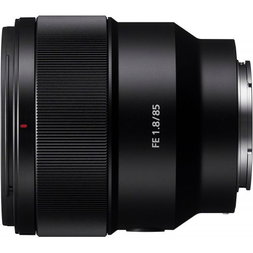 소니 [아마존베스트]Sony SEL85F18 85mm F/1.8-22 Medium-Telephoto Fixed Prime Camera Lens, Black