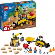 LEGO City Construction Bulldozer 60252 Toy Construction Set, Cool Building Set for Kids, New 2020 (126 Pieces)