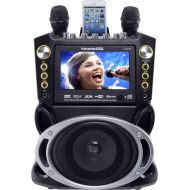 [아마존베스트]Karaoke USA Karaoke System - Portable, Black (GF844)