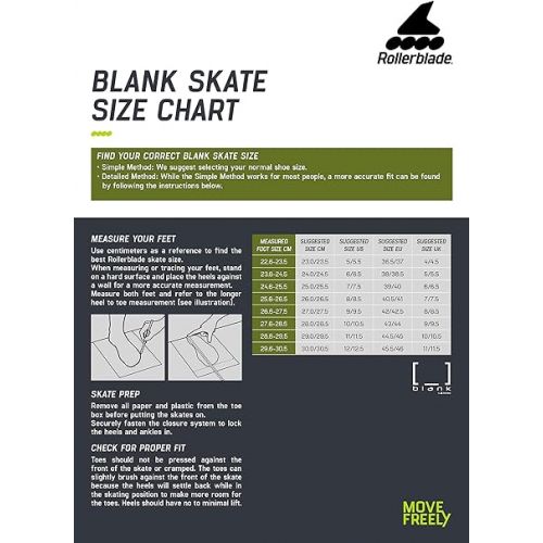 롤러블레이드 Rollerblade Blank Team Unisex Adult Fitness Inline Skate, Gray, Urban Performance Inline Skates