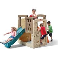 Step2 Woodland Climber II Kids Playset, Ages 2 ?6 Years Old, Toddler Slide and Climbing Wall, Outdoor Playground for Backyard, Sturdy Plastic Frame, Easy Set Up