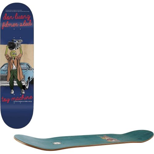 Toy Machine Skateboards Deck Don Luong Filmer Sled Blue 8.5