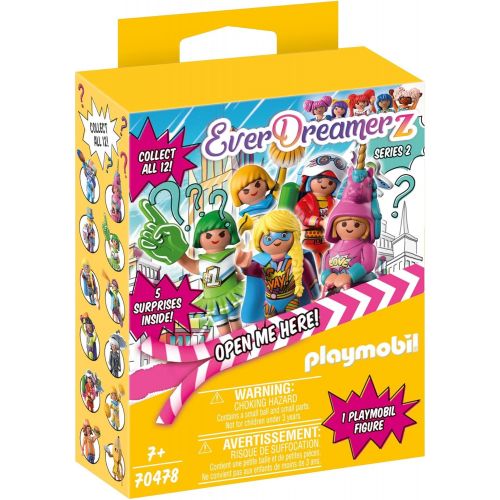 플레이모빌 Playmobil - EverDreamerz 70478 Surprise Box - Comic World, for Children Ages 7+