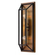 Hinkley 3330BZ Traditional Two Light Wall Sconce from Fulton collection in Bronze/Darkfinish,