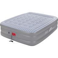 Coleman SupportRest Elite PillowStop Double-High Airbed , Grey/Stripe, Queen