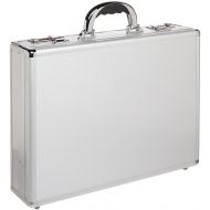 T.Z. Case International T.z Attache Case Wit Smooth Aluminum Panels, 18 X 13 X 4 In, Silver
