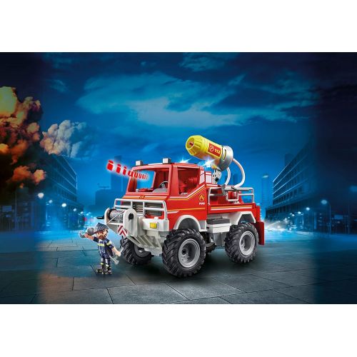 플레이모빌 PLAYMOBIL 9462 Spielzeug-Grosse Feuerwache & 9466 Spielzeug-Feuerwehr-Truck