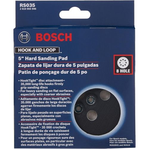  Bosch RS035 Hard Hook-&-Loop Sander Backing Pad