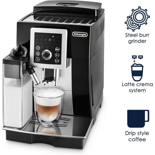 드롱기 DeLonghi Magnifica Smart Espresso & Cappuccino Maker, Black