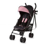 Summer Infant Summer 3Dlite+ Convenience Stroller, Pink/Matte Black  Lightweight Umbrella Stroller with Oversized Canopy, Extra-Large Storage and Compact Fold