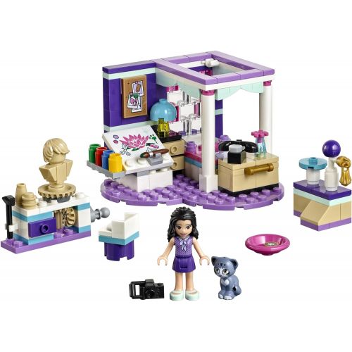  LEGO Friends Emma’s Deluxe Bedroom 41342 Building Kit (183 Piece)