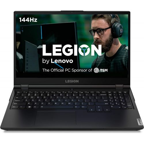레노버 Lenovo Legion 5 Gaming Laptop, 15 FHD (1920x1080) IPS Screen, AMD Ryzen 7 4800H Processor, 16GB DDR4, 512GB SSD, NVIDIA GTX 1660Ti, Windows 10, 82B1000AUS, Phantom Black