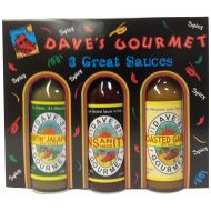 Daves Gourmet Hot Sauce Variety Pack, 6 Count