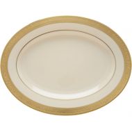 Lenox Westchester 13 Oval Serving Platter, 2.90 LB, Ivory