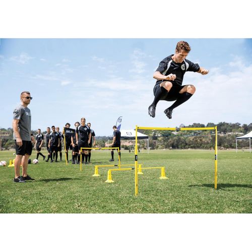 스킬즈 SKLZ Pro Training Telescoping Agility Poles for Soccer Drills and Training (Set of 8)