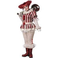 할로윈 용품California Costumes Plus Size Sadistic Clown Costume for Women