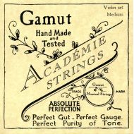 Academie Violin Strings Medium Gauge