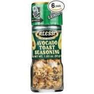 Alessi Seasoning Avocado Toast, 1.83 Oz (Pack of 6)