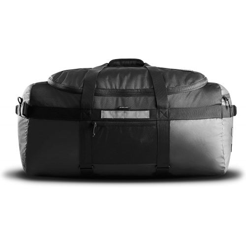  HEIMPLANET Original Monolith Duffle Bag 80L Large Water Resistant Weekender Also Wearable As A Backpack Volume+ With The M.O.L.L.E. System
