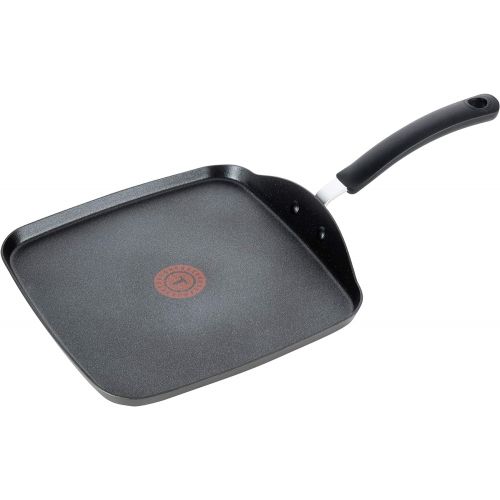  T-fal, Ultimate Hard Anodized, Nonstick 10.25 In. Square Griddle, Black, , 10.25 Inch, Grey