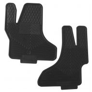 Highland 4604200 All-Weather Black Front Seat Floor Mat
