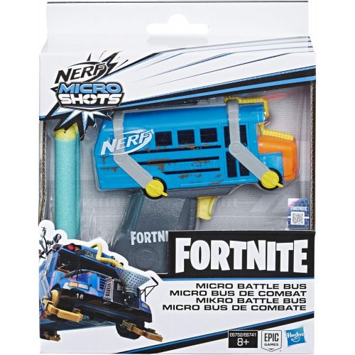 너프 NERF Micro Battle Bus Microshots Fortnite (Hasbro E6752EL2)
